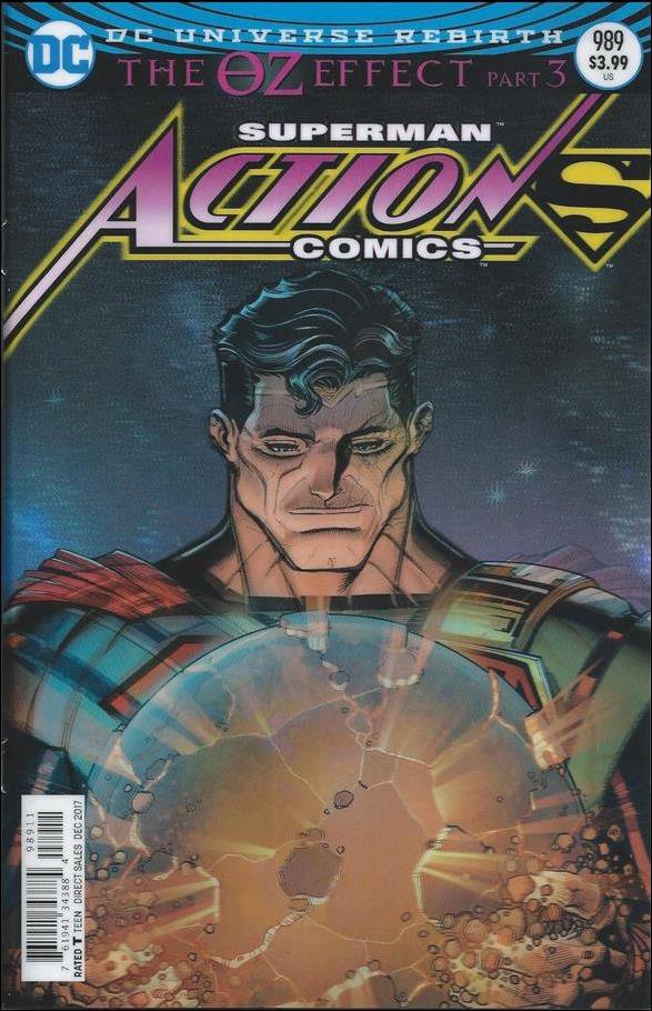 Action Comics #989 Nick Bradshaw Lenticular Variant Cover [2017] VF/NM DC Comics