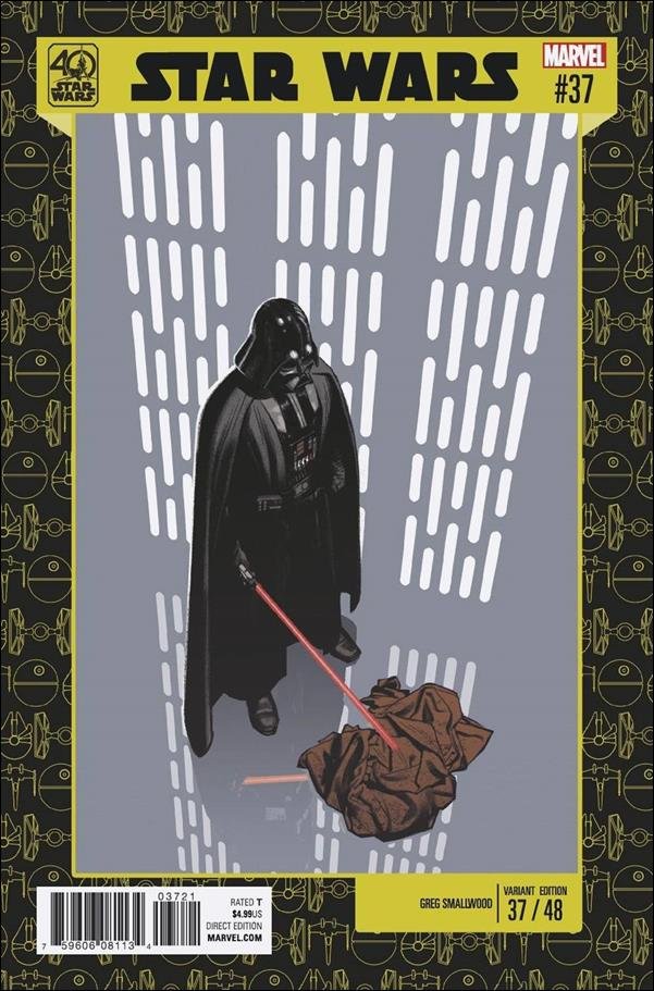 Star Wars #37 Greg Smallwood Star Wars 40th Anniversary Variant Cover [2017] VF/NM Marvel Comics