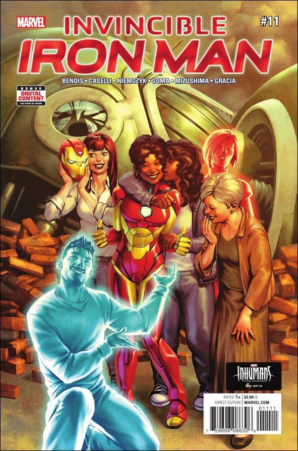 Invincible Iron Man #11 [2017] VF/NM Marvel Comics