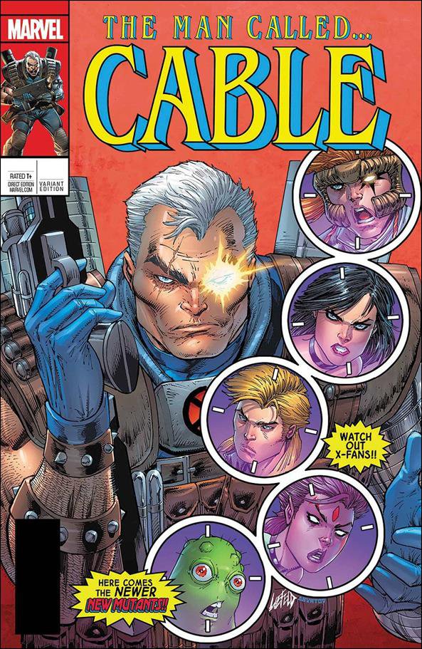 Cable #150 Rob Liefeld Lenticular Homage Variant Cover [2017] VF/NM Marvel Comics