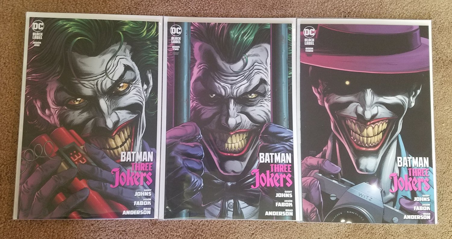 Batman Three Jokers #1  Premium "A" covers NM DC Comics