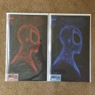 Amazing Spider-man #55 Red(2nd print) & Blue (3rd print) Patrick Gleason Covers