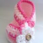 VKNC125 Baby Shoes Sandals bootees footwear Crochet Pattern NEW