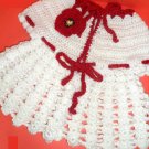 VKNC132 Baby Poppy  Coat  Crochet Pattern NEW