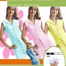 VKNC45 Ladies Retro Mod Crochet Dress Pattern PDF download