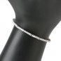 Luxury Gifts Valentine Lady's .925 Silver Cocktail Cubic Zirconia Bracelet 6.5"