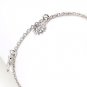 Ispire Fashion 925 Sterling Silver CZ Sun Star Moon 6.5" Bracelet Free Shipping