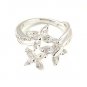 Inspire 925 Sterling Silver Cubic Zirconia Ring Costume Jewelry Free Shipping