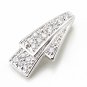 925 Sterling Silver Cubic Zirconia Vintage Pendant New Cute Gift Free Shipping