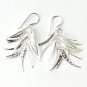 Summer Sale Cluster Leaf Dangle 925 Sterling Silver Cute Earring Free Shipping