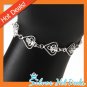 7" Heart Bracelet 925 Sterling Silver Vintage Summer Gift Classic Children Gift