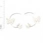 New Fashion Butterfly Stud Earrings 925 Sterling Silver Classic Gift Free Ship