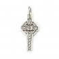 Cross 925 Sterling Silver Pendant Oxidize Halloween Vintage Gift New Free Ship