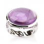 Men Jewerly Ring Genuine Amethyst Garnet Topaz 925 Sterling Silver Gift New