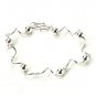 925 Polish Ball Sterling Silver Valentine Bracelet Gift New Classic Gift