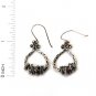 New Vintage Antique Earring 925 Sterling Silver Jewelry Dangle Oxidize Free Ship