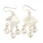 Valentine Gift Real 925 Sterling Silver Dangle Earrings Costume Fashion New