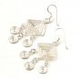 Valentine Gift Real 925 Sterling Silver Dangle Earrings Costume Fashion New