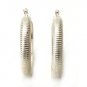 Circle Hoop Huggie 925 Sterling Silver Earrings Endless Love Cute New Gift