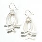 925 Sterling Silver Filigree Drop Dangle Earring Jewelry Cute Classic Fashion