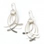925 Sterling Silver Filigree Drop Dangle Earring Jewelry Cute Classic Fashion