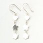 Summer Sale Heart Star Vintage Sterling Silver Dangle Earrings Free Shipping