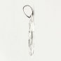 925 Sterling Silver Peace Symbol Pendant Gift New Classic Free Shipping