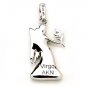 Virgin Month Virgo 925 Sterling Silver Pendant Gift Aug Sep Zodiac New Free Ship