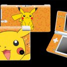 New NDSi Nintendo DSi Original Vinyl Sticker Decal Skin Cover Pikachu Cute 001