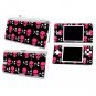 New Nintendo NDSL NDS DS Lite Skin Sticker Vinyl Cover Decal Stars Pink Skull T202