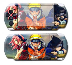 NEW PSP 3000 3 Slim Sticker NARUTO Vinyl Skin Decal A005