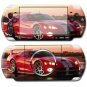 NEW PSP 3000 3 Slim Sticker Roadster Red Car Vinyl Skin Decal A008
