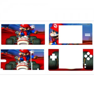 New Nintendo NDSL NDS DS Lite Skin Sticker Vinyl Cover Decal Super Mario Bros T212