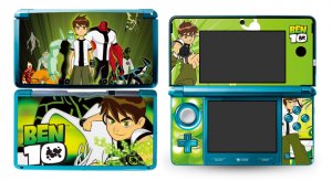 NEW N3DS Skin Vinyl Sticker Decals for Nintendo 3DS Ben 10 Ten DS006