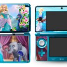 NEW N3DS Skin Vinyl Sticker Decals for Nintendo 3DS Barbie Princess Island DS011