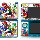 NEW N3DS Skin Vinyl Sticker Decals for Nintendo 3DS Super Mario Bros Sonic DS196