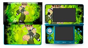 New N3DS Skin Vinyl Sticker Decals for Nintendo 3DS Ben 10 Ten DS228