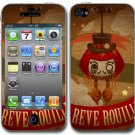 New Reve Rouille Vinyl Sticker Skin Decal Cover for iPhone 4 4S G524