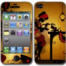 New Reve Rouille theme Vinyl Sticker Skin Decal Cover for iPhone 4 4S G525