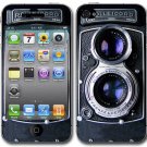 New Rolleicord Pattern Vinyl Sticker Skin Decal Cover for iPhone 4 4S G570
