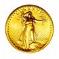 22k HGE gold coin UNC*1907 Mini St. Guaden $20 coin