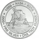 2019 1oz SilverTowne Apollo 11 - NASA 50th Anniversary .999 Fine Silver Round BU