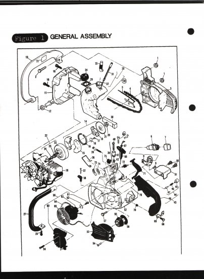 Chain Saw Parts List Mc Culloch Mac Series Eager Beaver