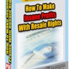 How To Make Insane Profits With Resale Rights