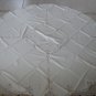 Ivory 100% cotton round table cloth 70" Diameter