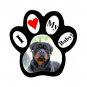 1 Custom Paw Print Magnet Customize Promotional Item Personalize It