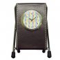 Custom Pen Holder Desk Clock BROWN Customize Promotional Item Personalize It