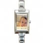 Custom Rectangular Italian Charm Watch Customize Promotional Item Personalize It