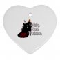 2 Custom Ornament Heart Customize Promotional Item Personalize