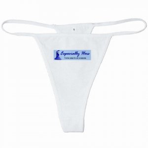 2 Custom Classic Thong LARGE Customize Promotional Item Personalize